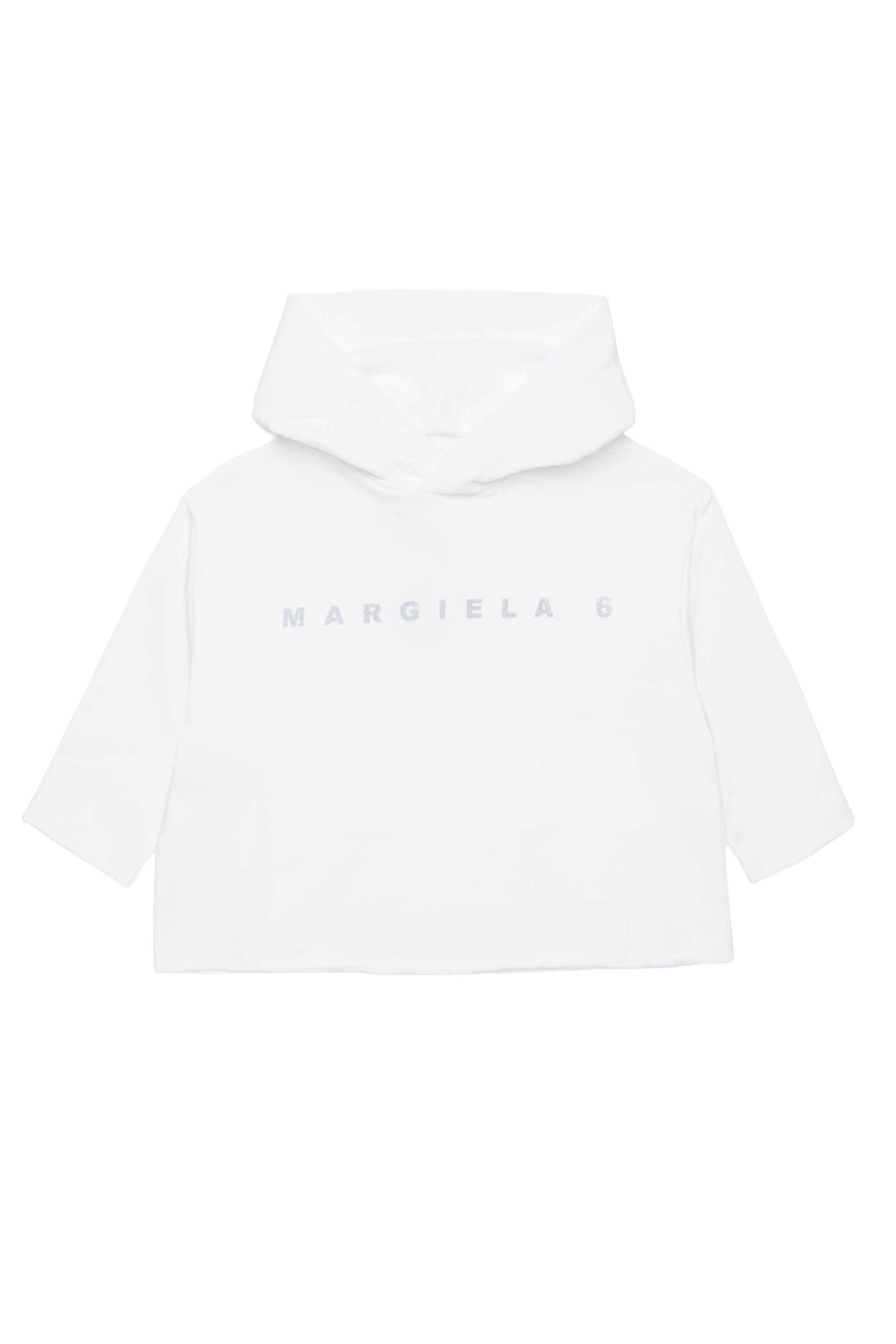 Sweat à capuche avec logo - Natural White