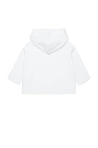 Sweat à capuche avec logo - Natural White