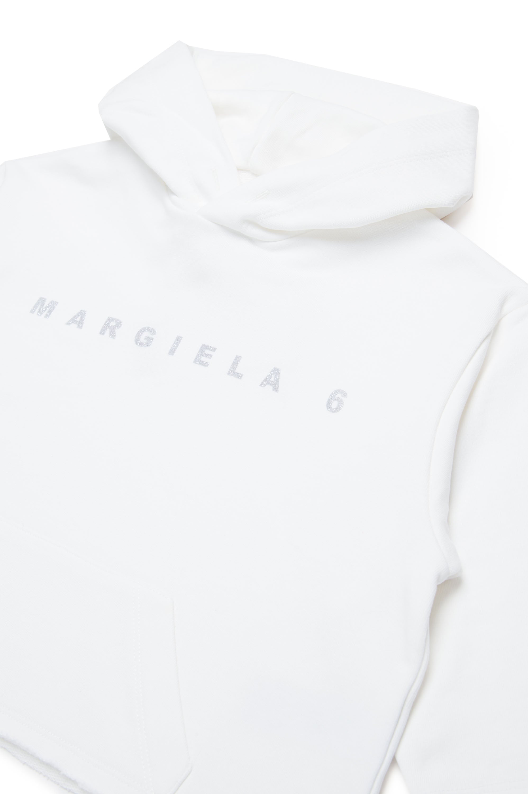 Sweat à capuche avec logo - Natural White