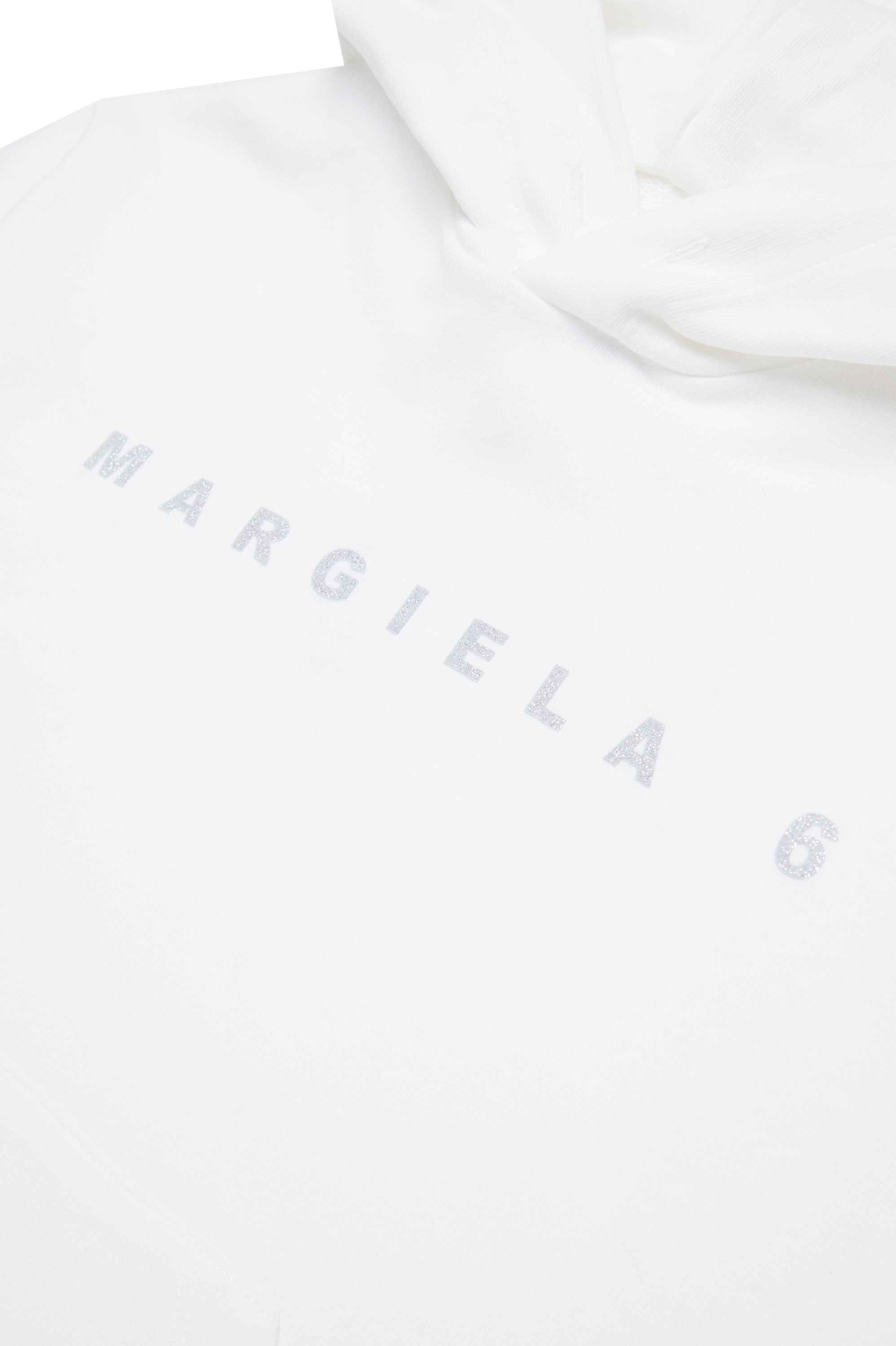 Sweat à capuche avec logo - Natural White