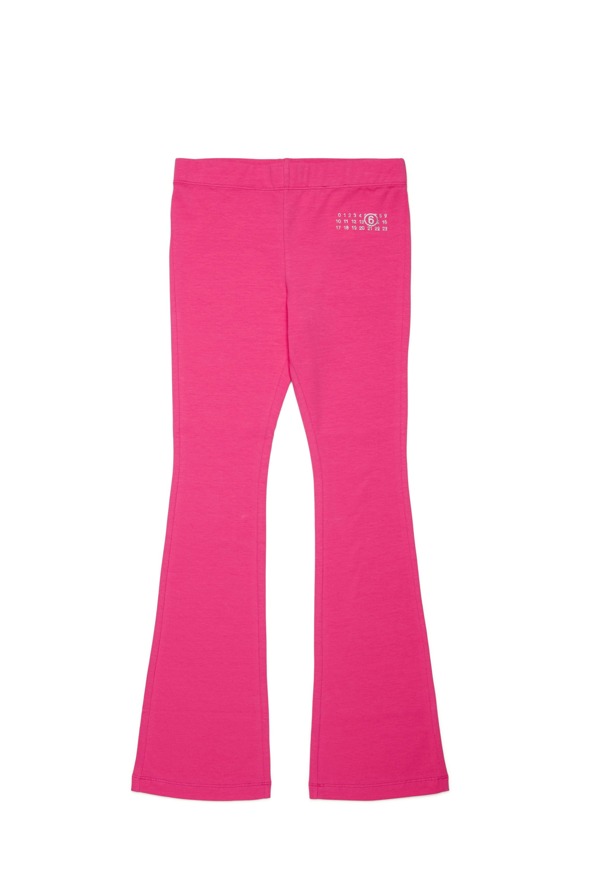 Legging évasé à taille élastique - Deep Rose