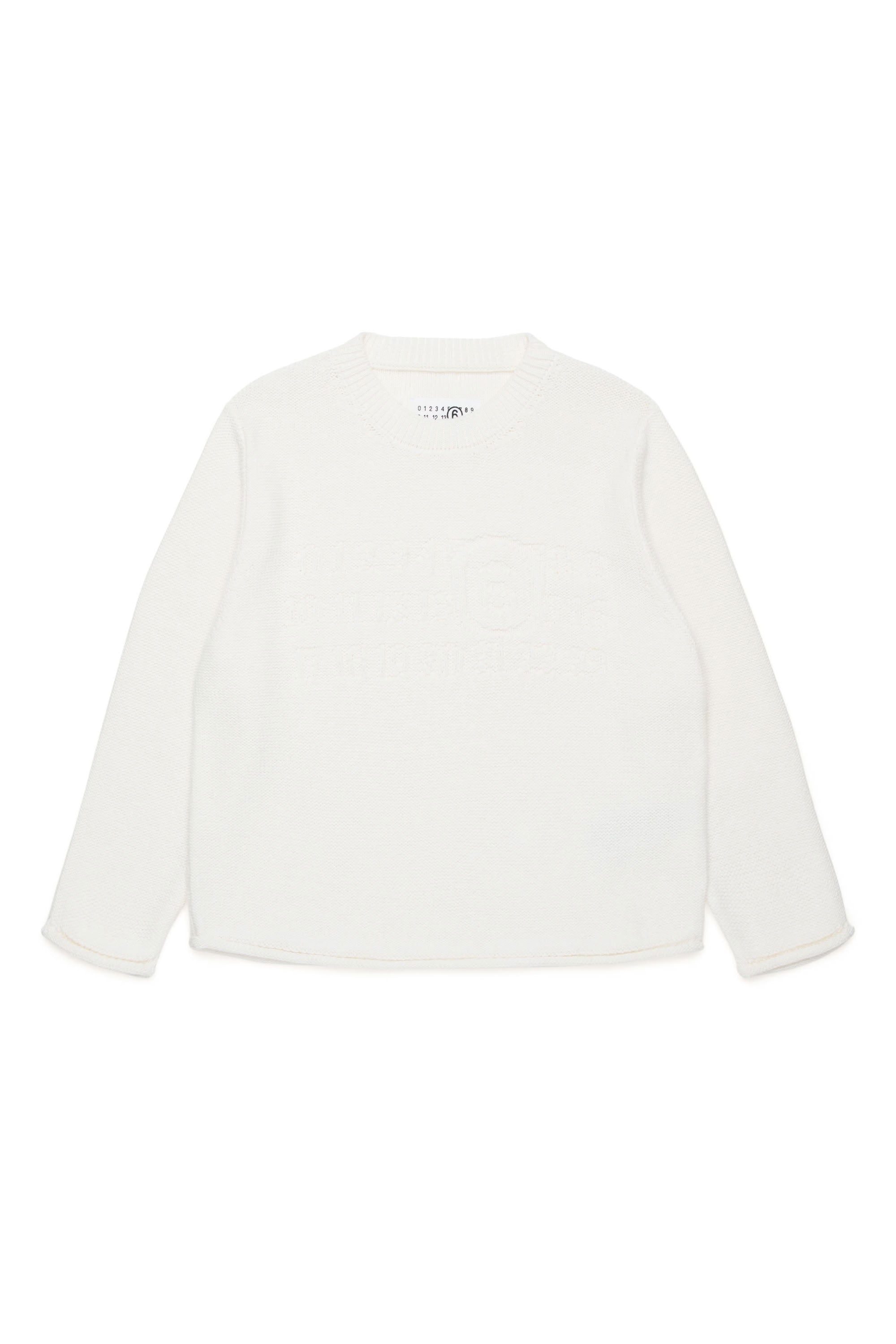 Sweatshirt à imprimé jacquard - Off White