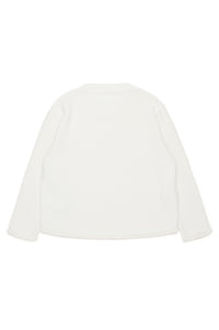 Sweatshirt à imprimé jacquard - Off White