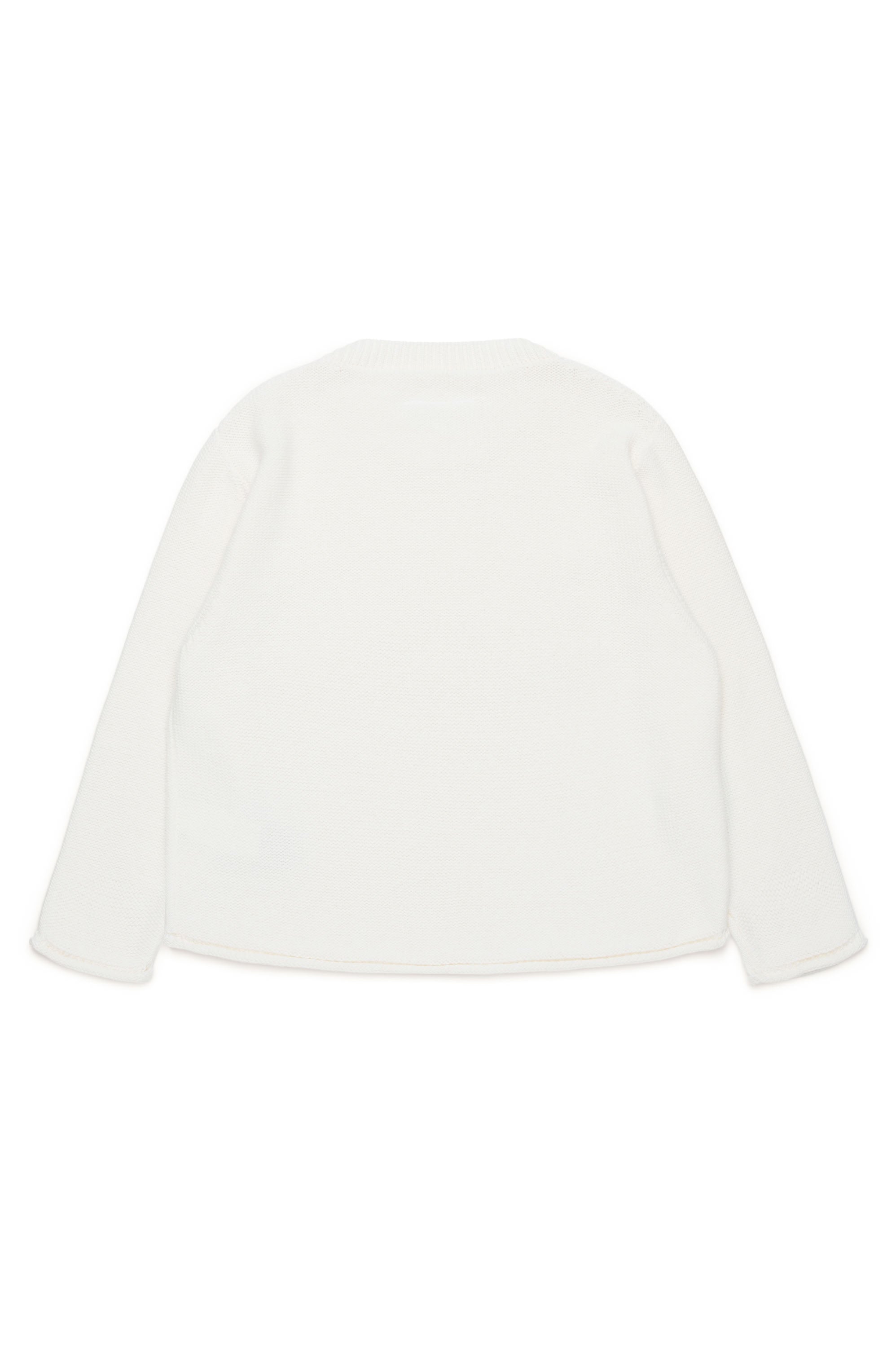 Sweatshirt à imprimé jacquard - Off White