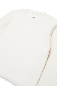 Sweatshirt à imprimé jacquard - Off White