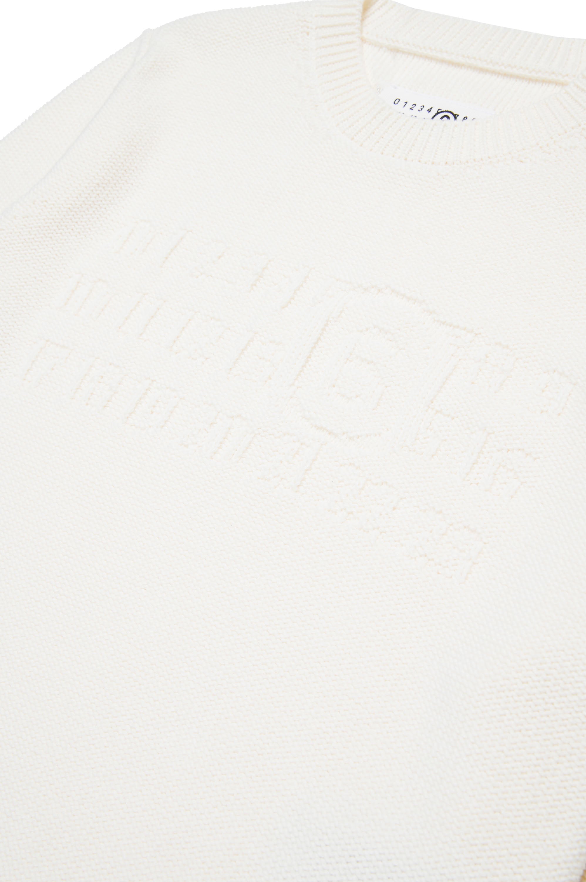 Sweatshirt à imprimé jacquard - Off White