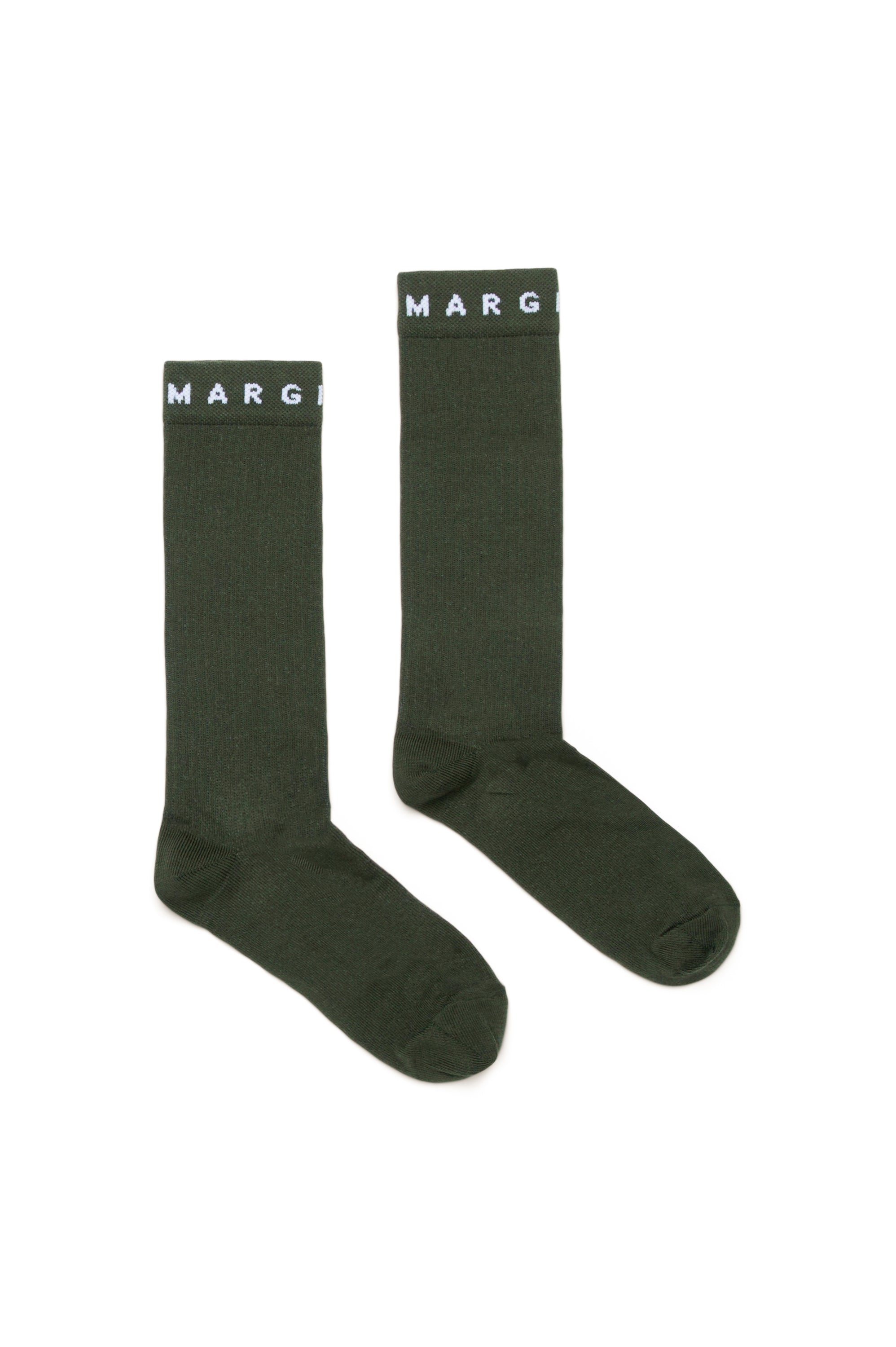 Dark Olive Green Chaussettes - Dark Olive Green