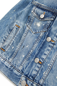 Washed denim jacket - Blue Denim
