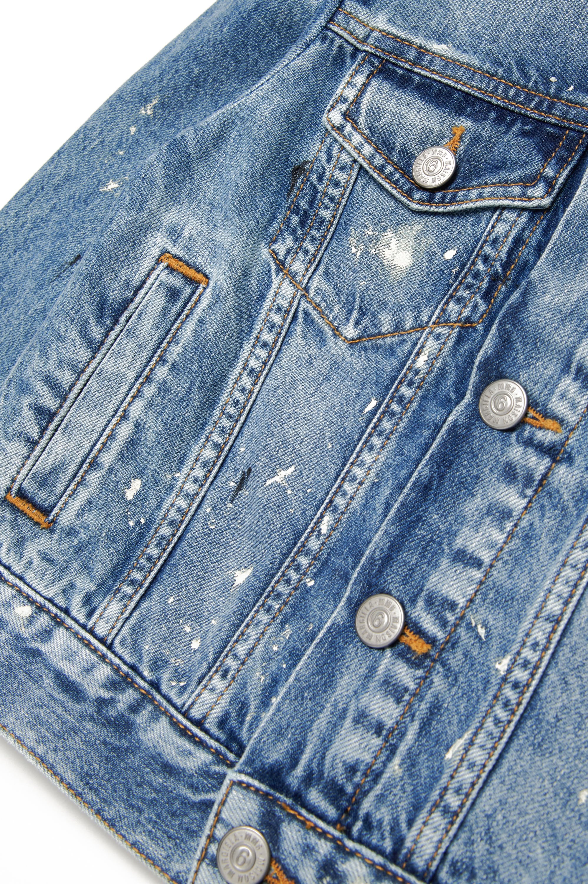 Washed denim jacket - Blue Denim