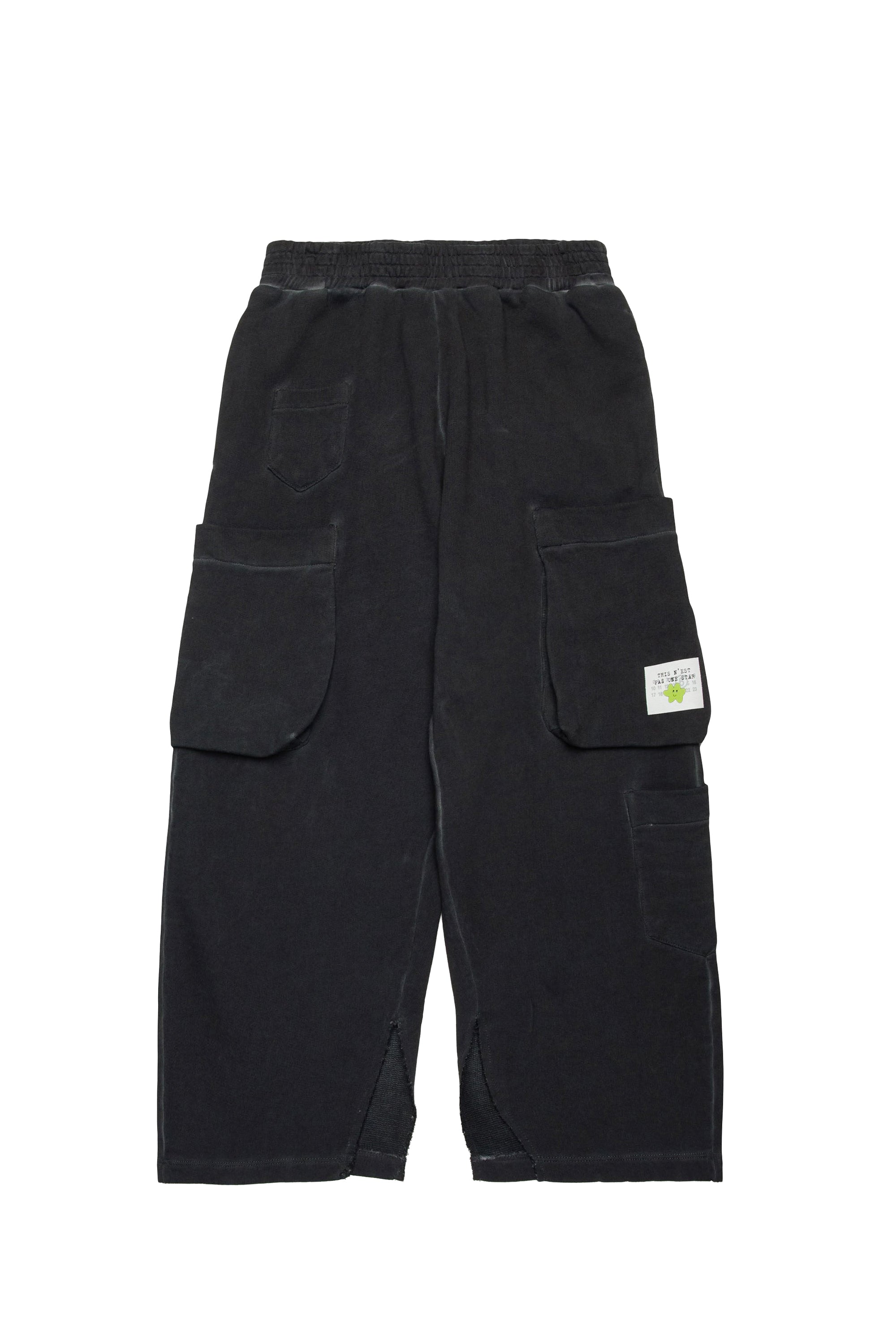Pantalon cargo avec poches - Black