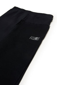 Track trousers with elasticated waistband - Black