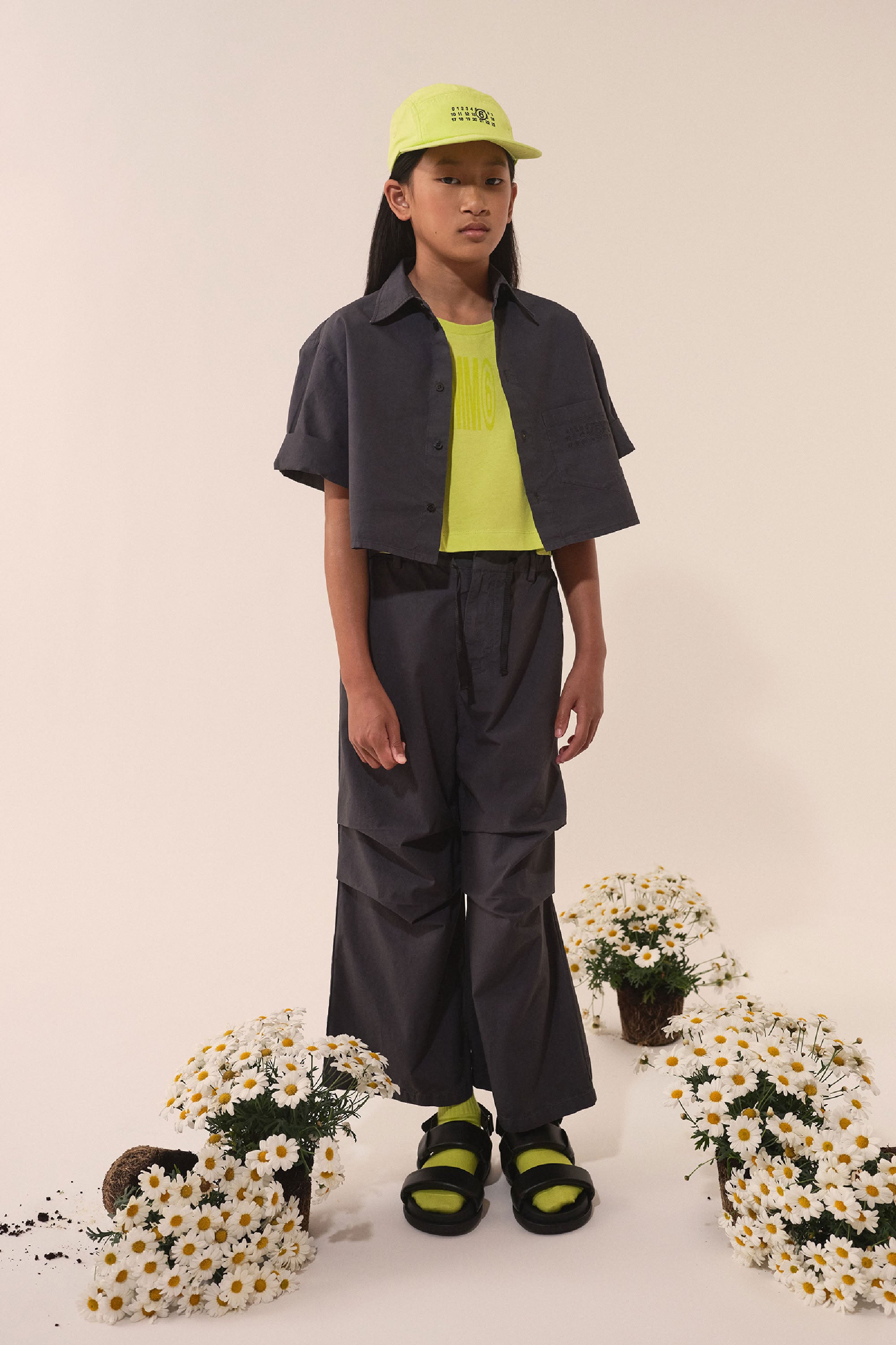 Pantalon à fronces - Uniform Grey