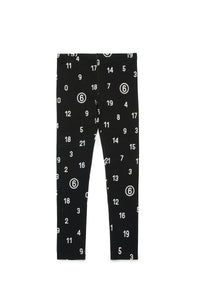 Legging à imprimé - Black