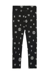 Legging à imprimé - Black