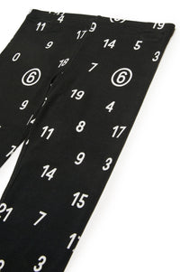 Legging à imprimé - Black