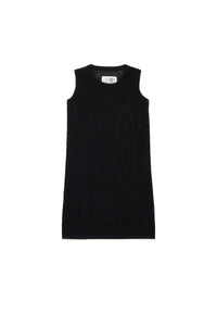 Sleeveless dress - Black