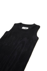 Sleeveless dress - Black