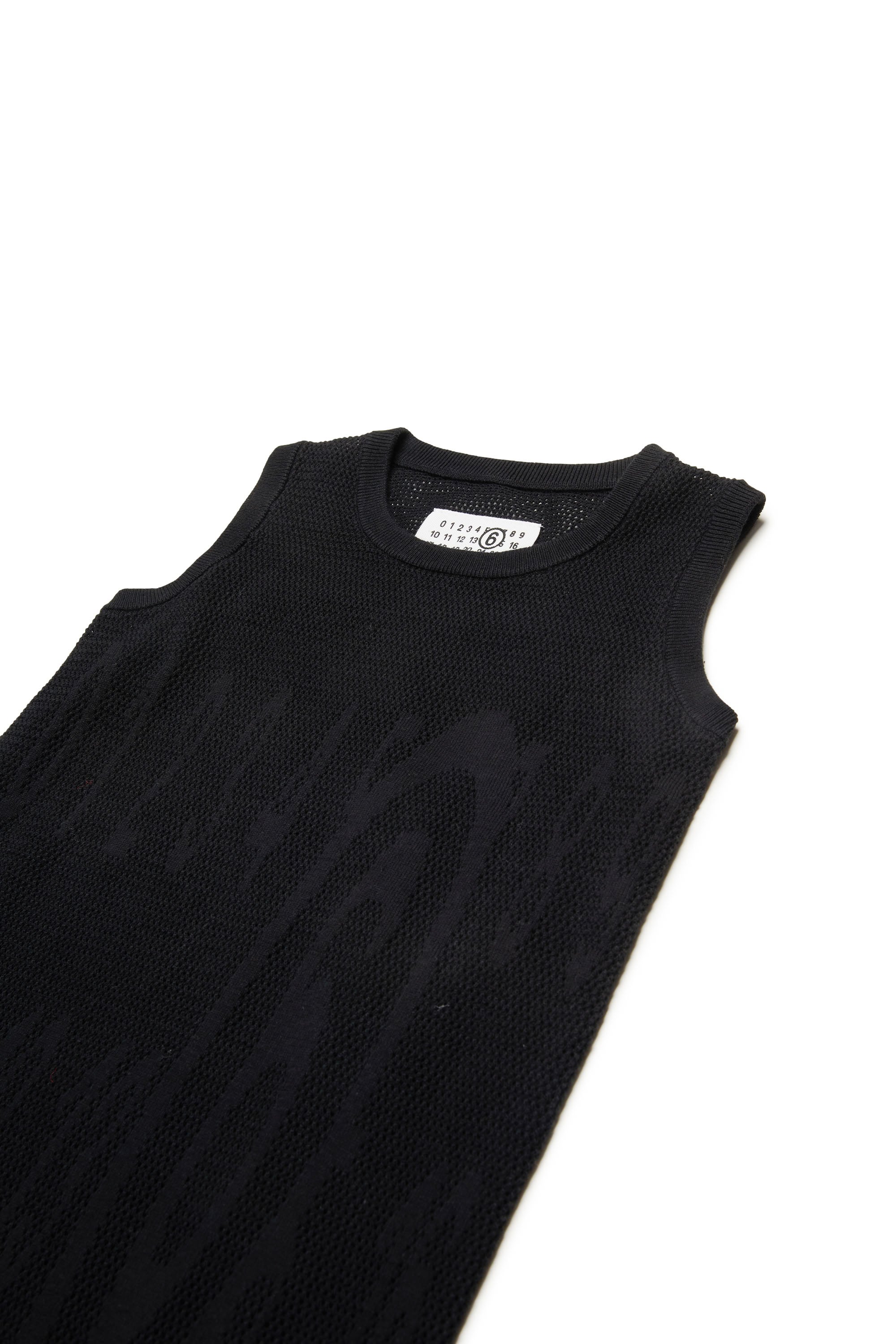 Sleeveless dress - Black