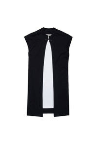 Sleeveless dress - Black & White
