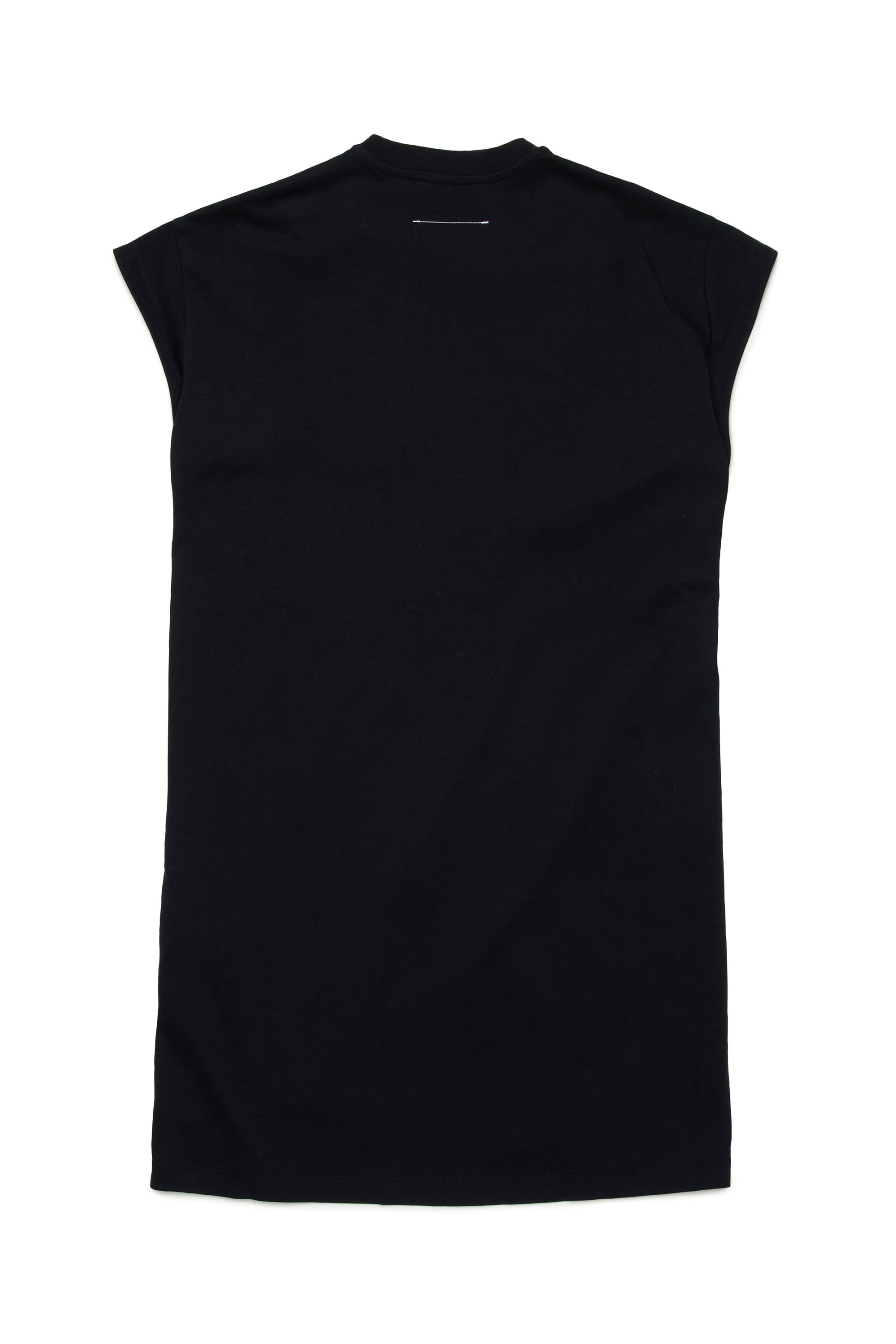 Sleeveless dress - Black & White