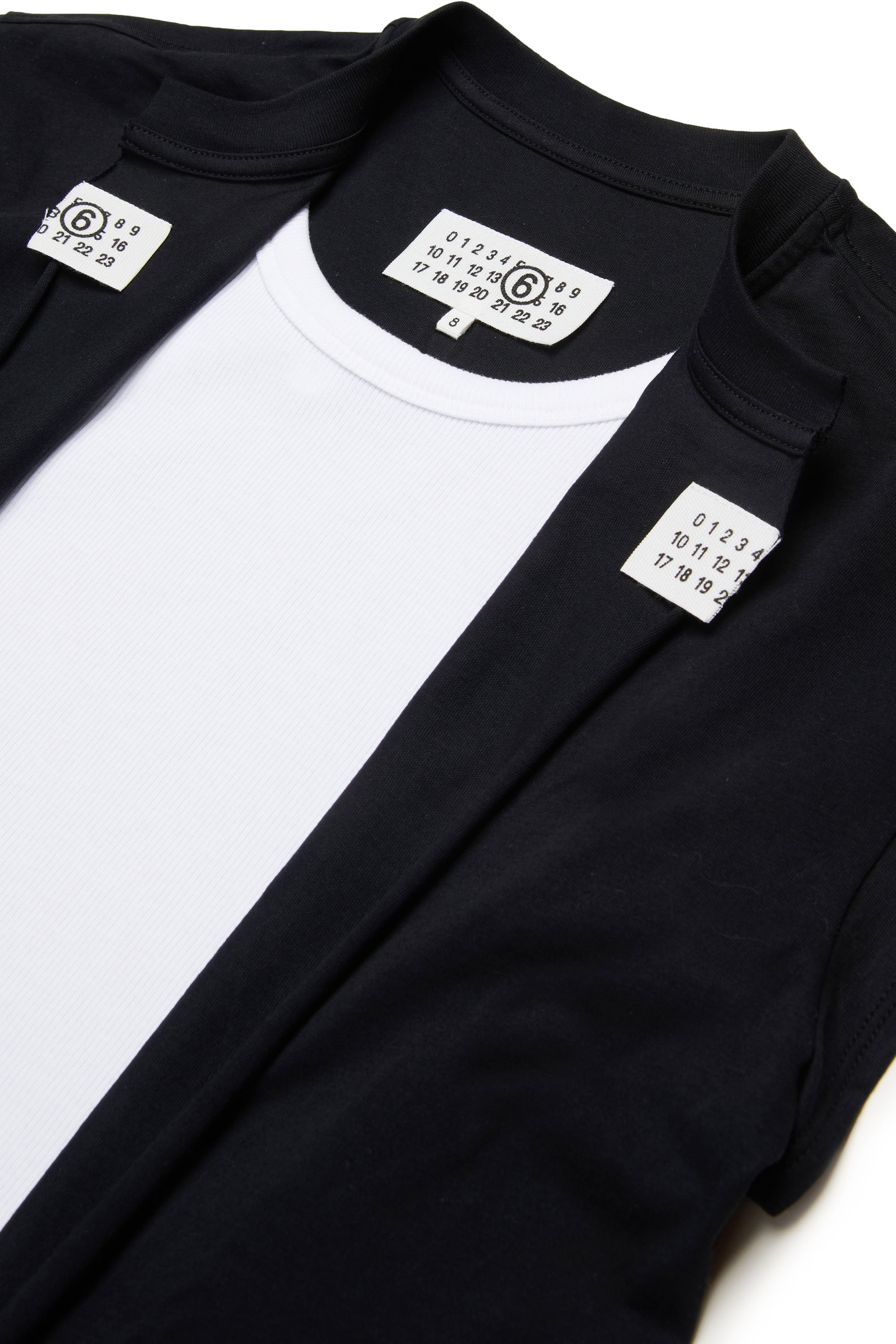 Sleeveless dress - Black & White