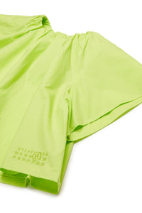 Chemise évasée à volants - Neon Green