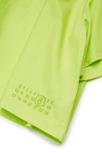 Chemise évasée à volants - Neon Green