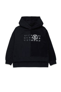Sweat à capuche imprimé - Black