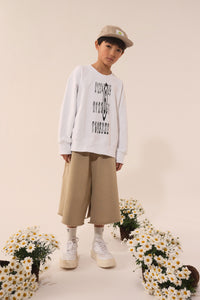 Sweatshirt à impression - White