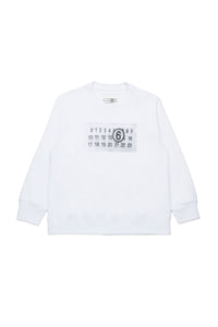 Printed sweatshirt - White