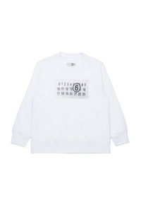 Sweatshirt à impression - White