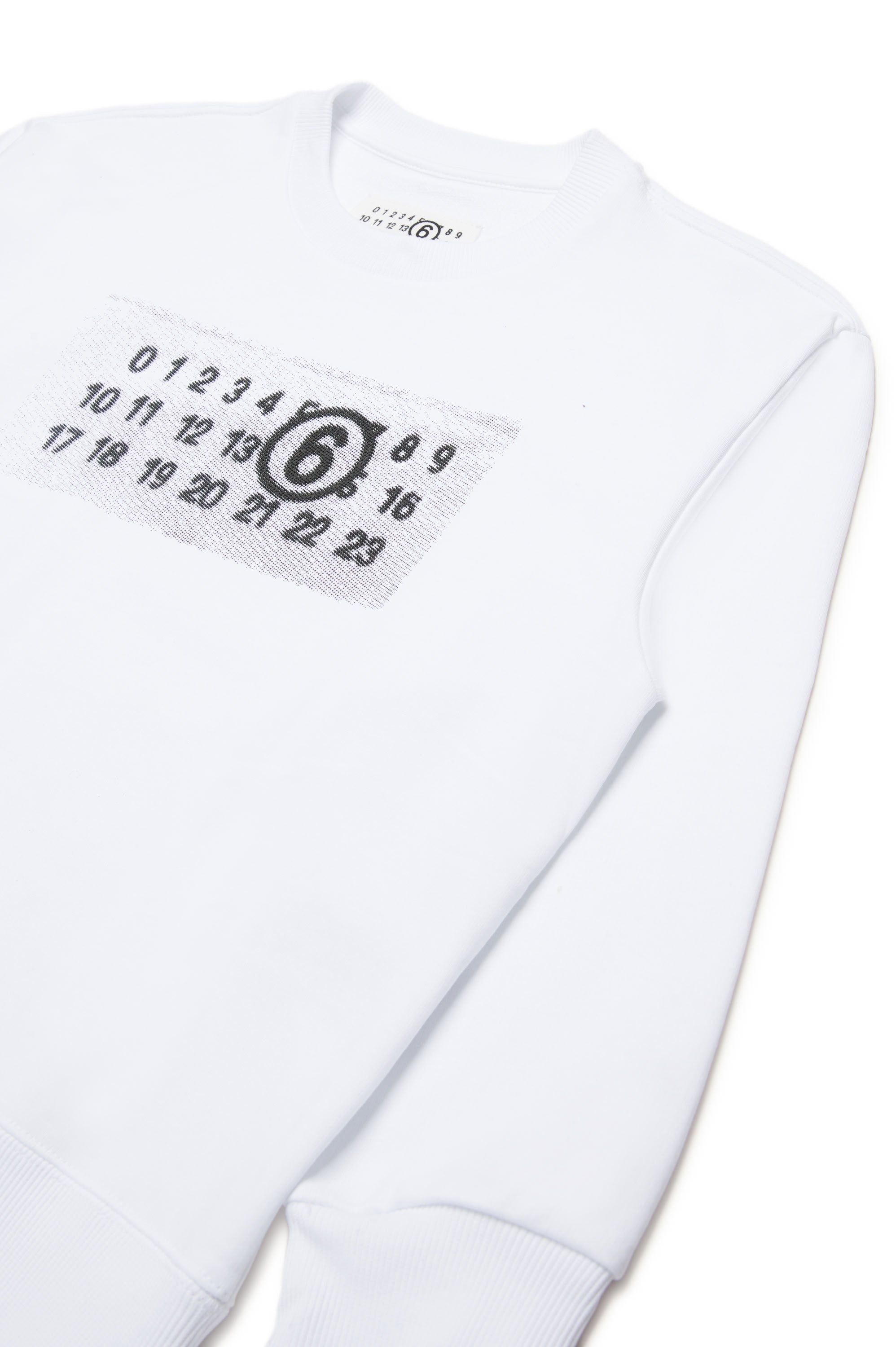 Printed sweatshirt - White