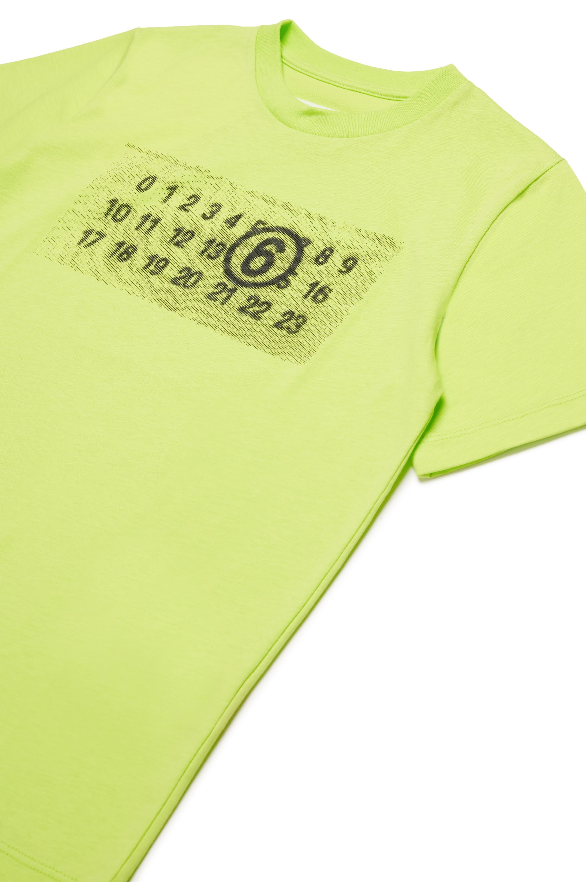 T-shirt with embroidery - Neon Green