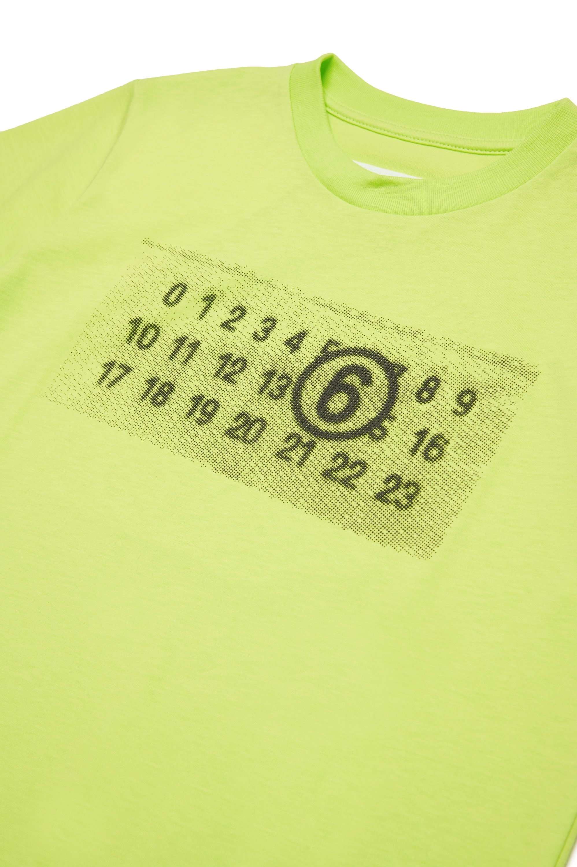 T-shirt with embroidery - Neon Green