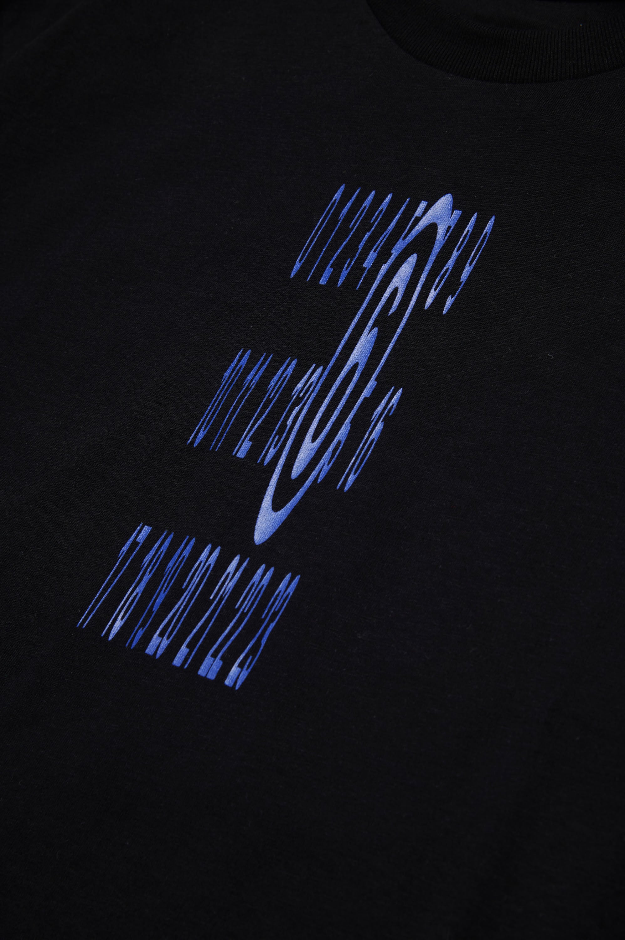 Print T-shirt - Black