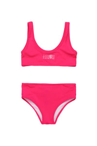 Thin straps bikini set - Super Pink