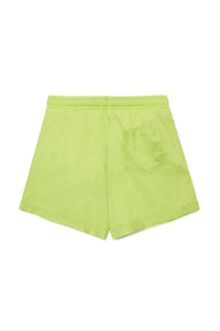 Drawstring swim shorts - Neon Green