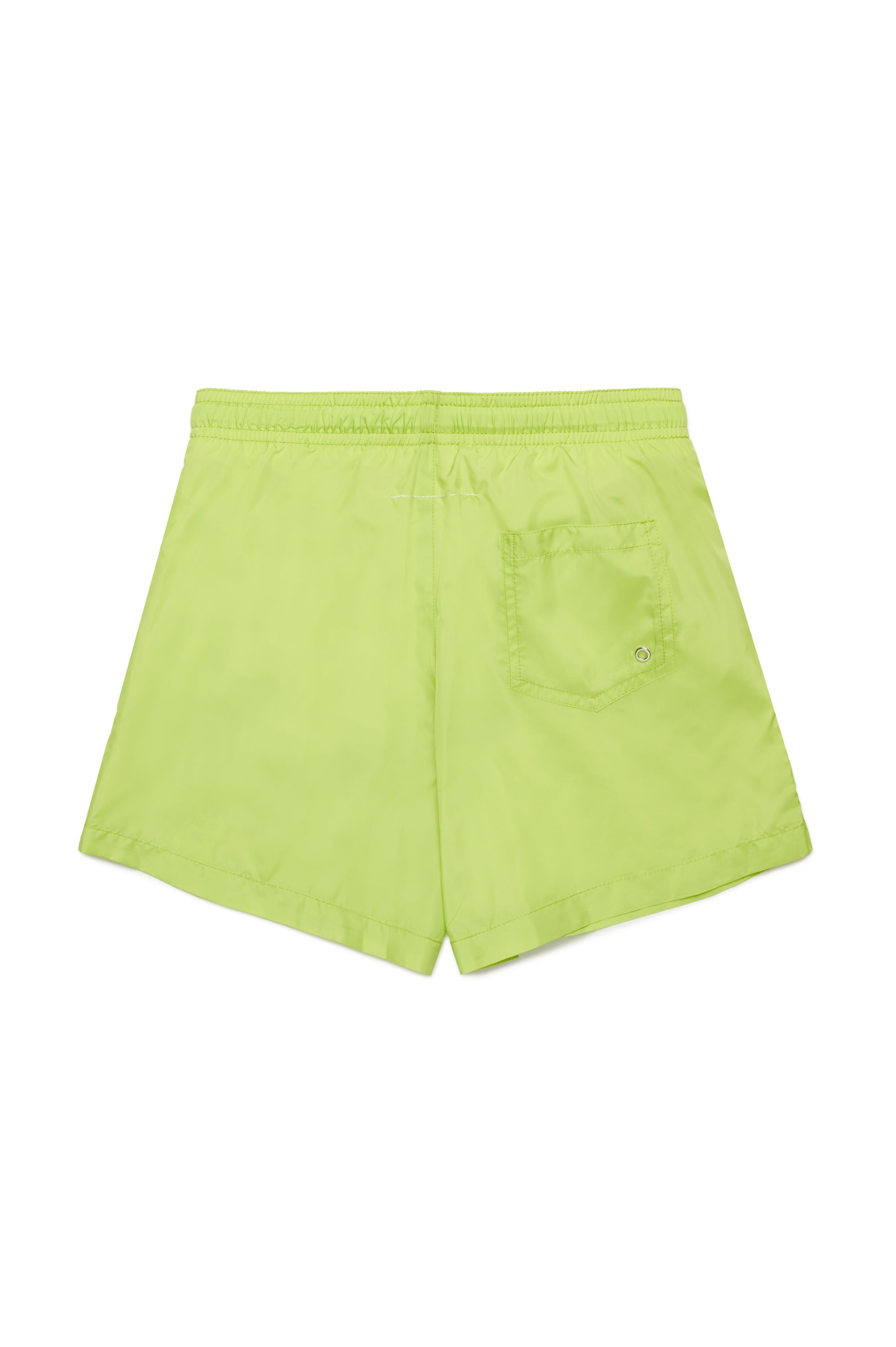 Drawstring swim shorts - Neon Green
