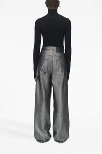 Pantalon Reflective en denim - Silver Reflective