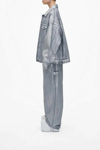 Doudoune manches longues - Matte Silver