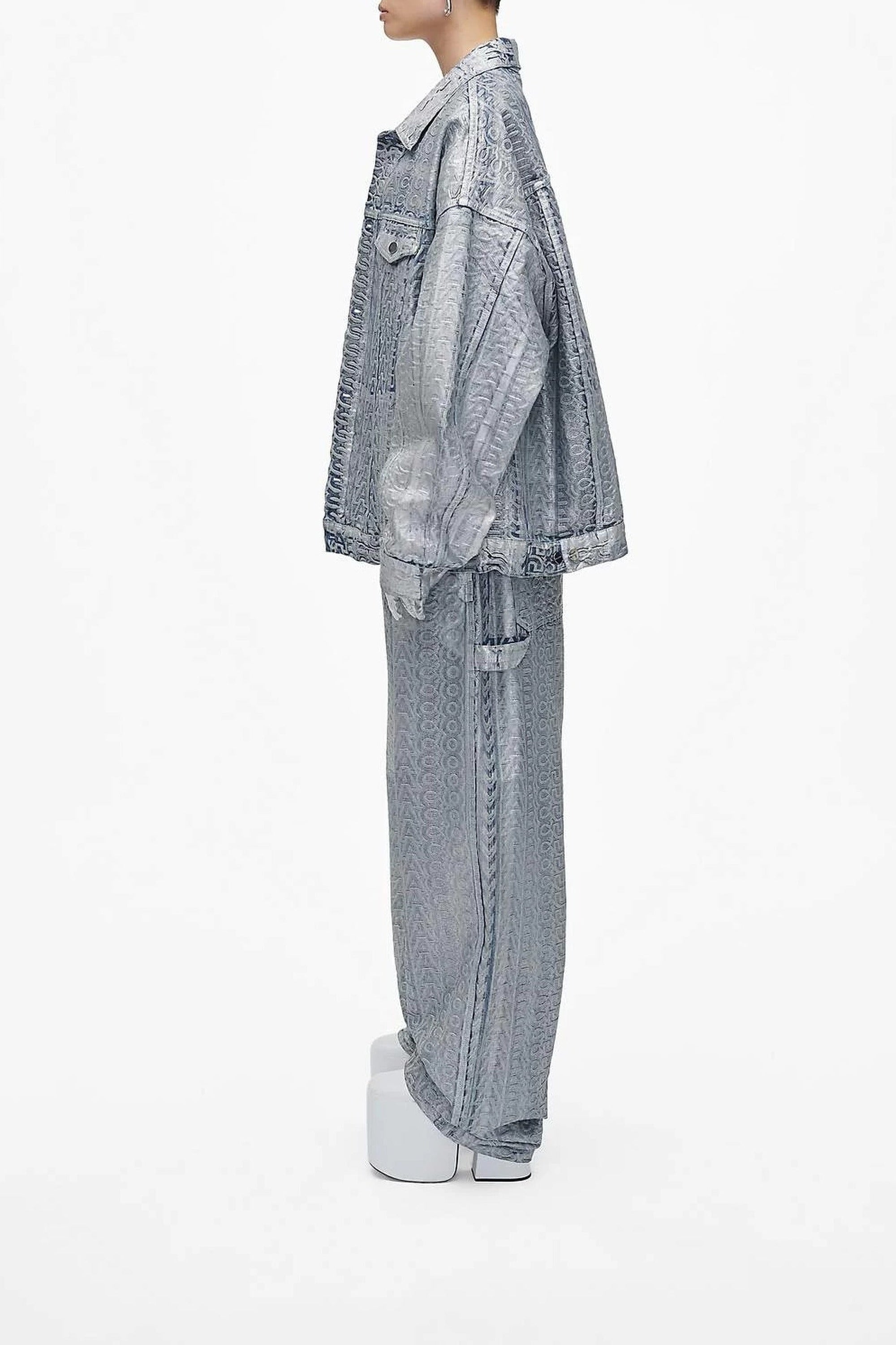Doudoune manches longues - Matte Silver