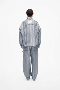 Doudoune manches longues - Matte Silver