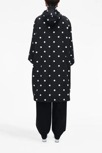 Veste coupe vent à pois - Black & White