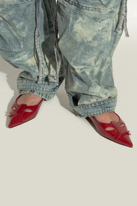 Ballerines pointues en cuir - Siren