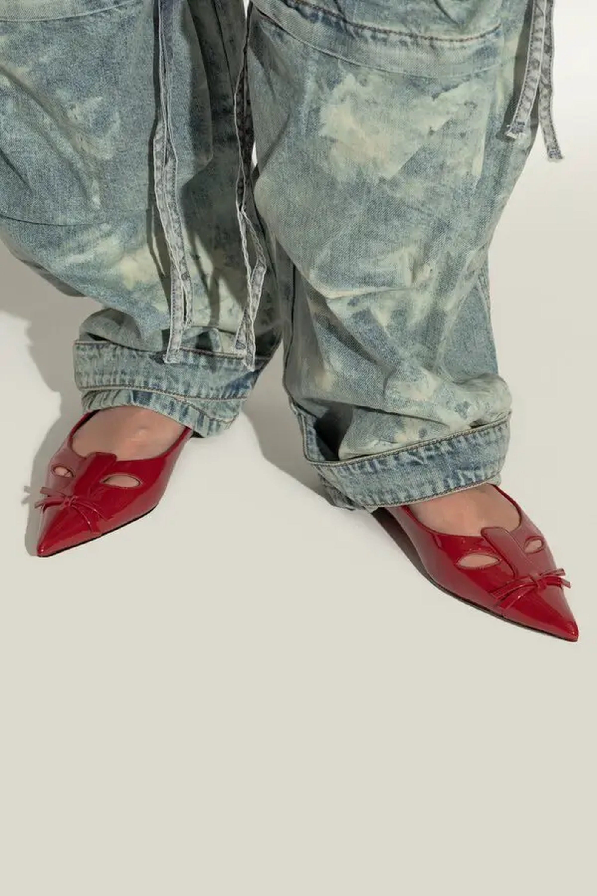 Ballerines pointues en cuir - Siren