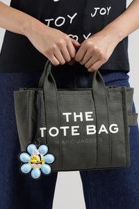 Charm Marguerite en cuir - Blue