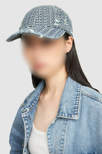 Casquette Monogram - Sun Faded Denim