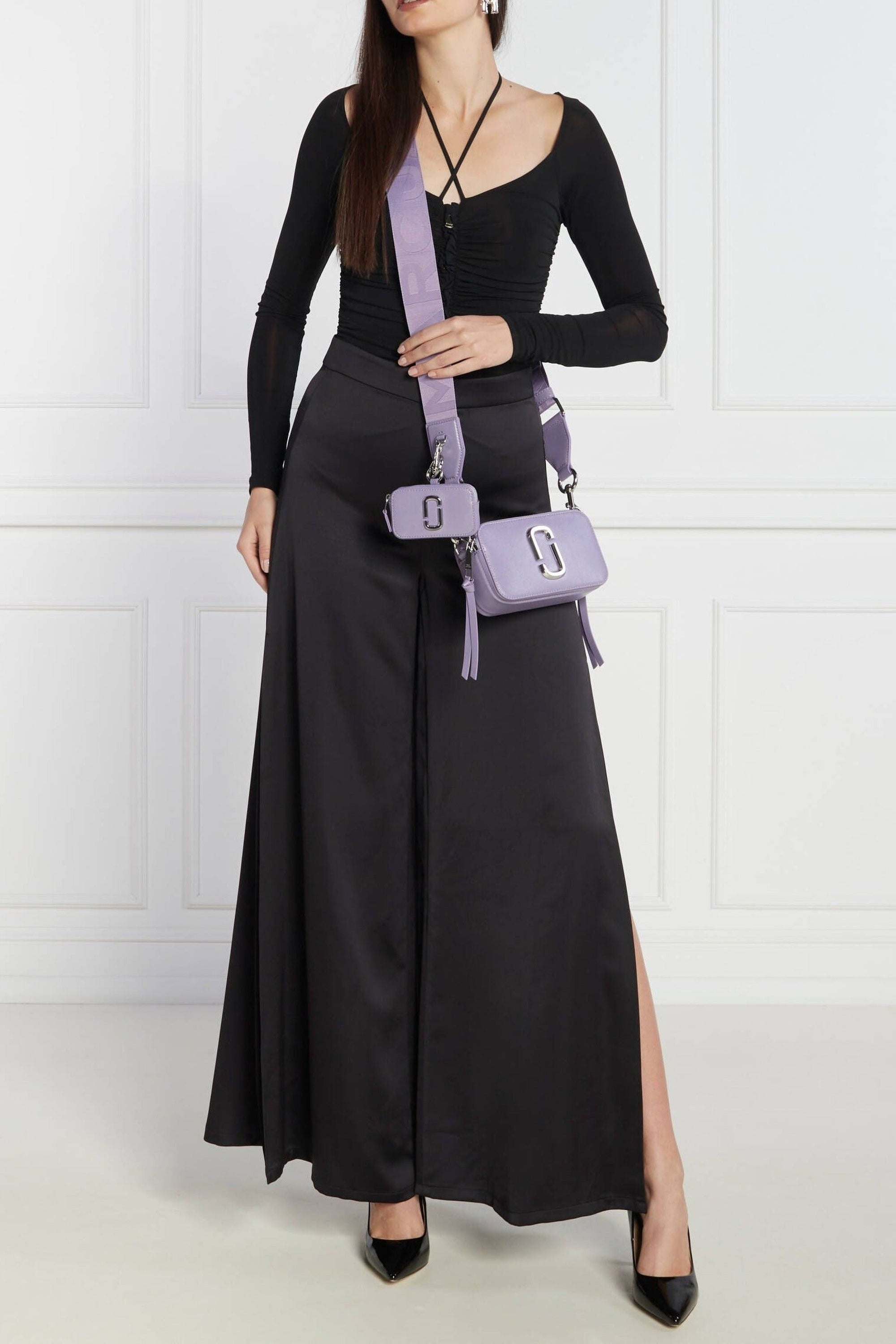 Charm nano Snapshot en cuir - Lilac