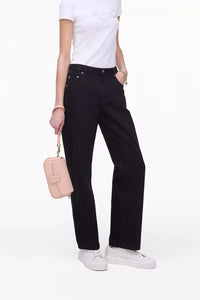 Sac The Clover en cuir - Rose