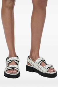 Sandales J Marc Sunny en cuir - White